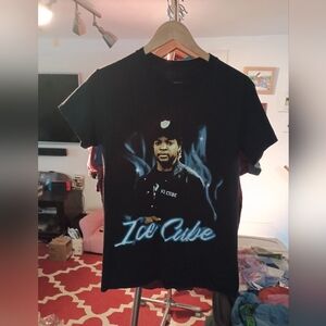 Ice cube rap tee t shirt hip hop size Small